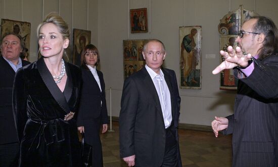 Владимир Путин посетил Русский музей в Санкт-Петербурге