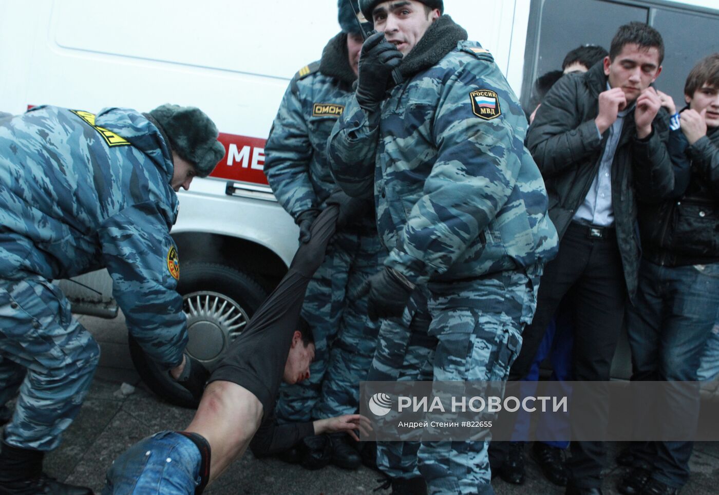 Акция на Манежной площади в память об убитом Егоре Свиридове