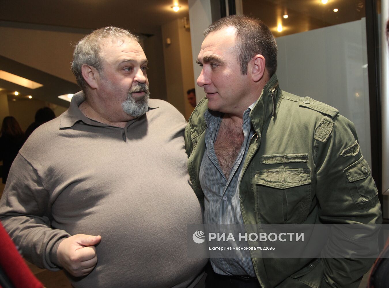 Актеры Юрий Ваксман и Сергей Векслер