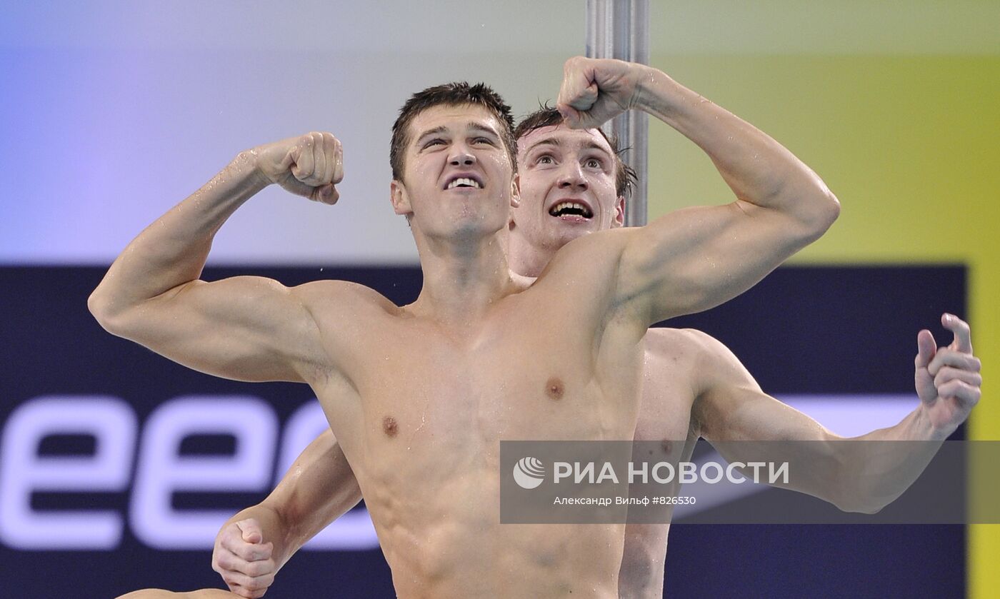 Плавание. Чемпионат мира FINA. Второй день