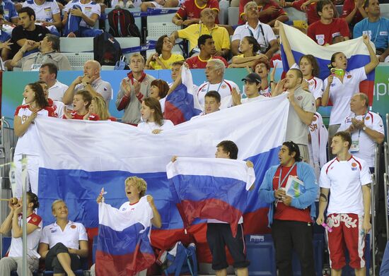 Плавание. Чемпионат мира FINA. Второй день