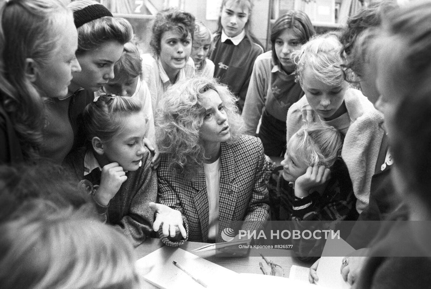 Джейн Смит среди советских детей