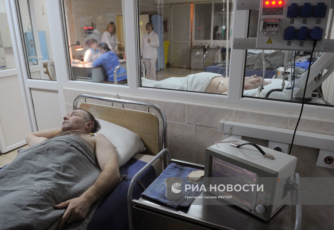 Пациент в Ивановской областной клинической больнице