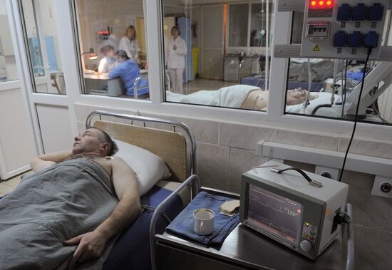 Пациент в Ивановской областной клинической больнице