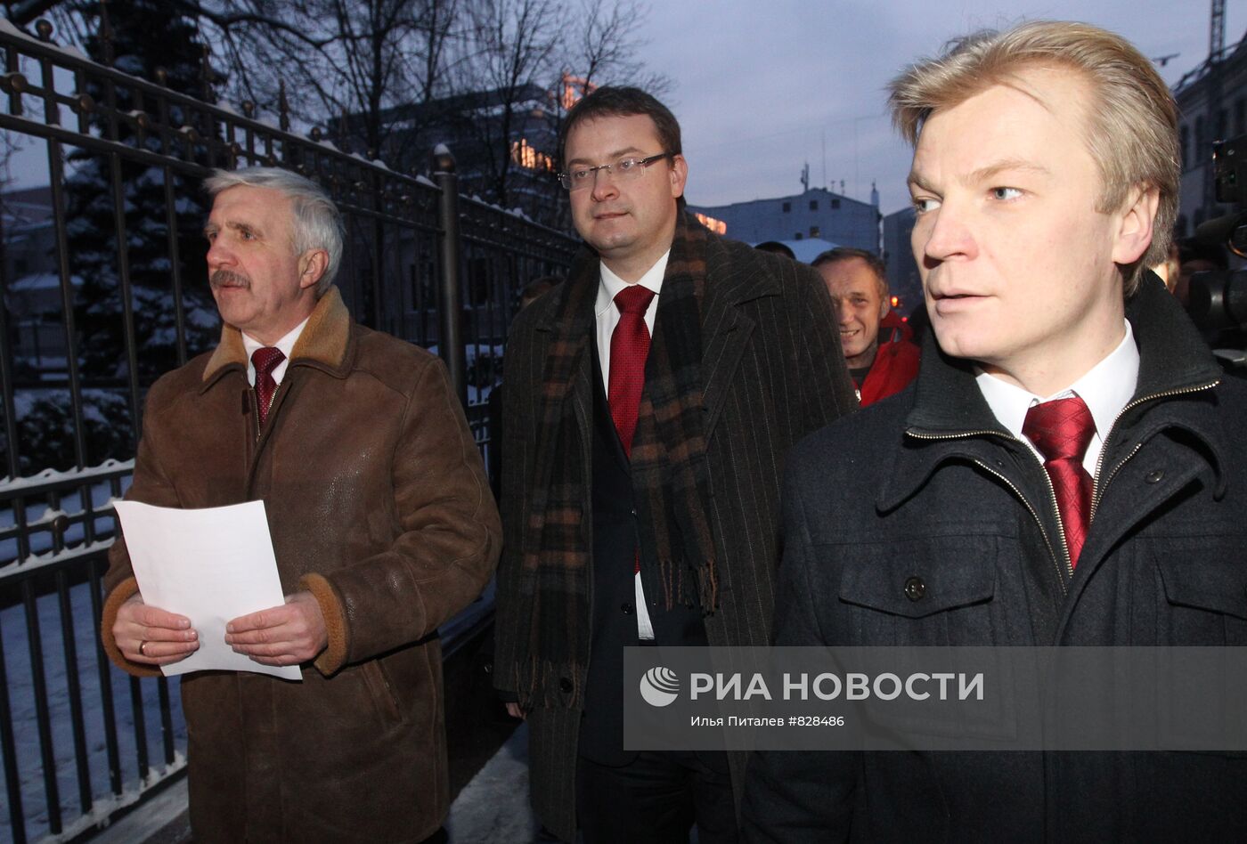 Григорий Костусев, Алексей Михалевич и Виталий Рымашевский