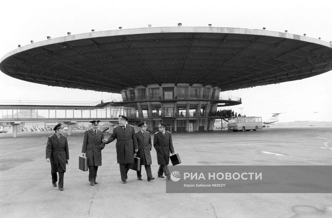 Экпаж самолета "Ил-62М"