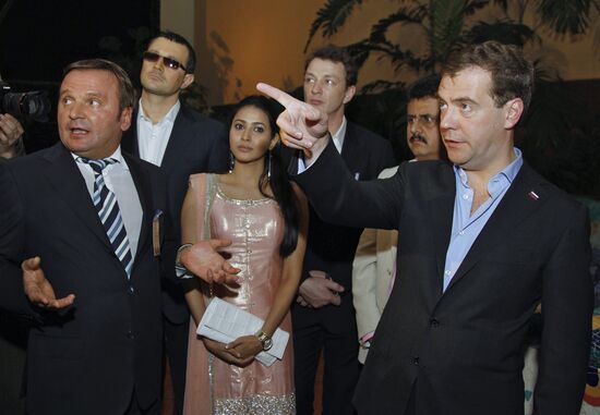 Официальный визит Д.Медведева в Индию. День второй