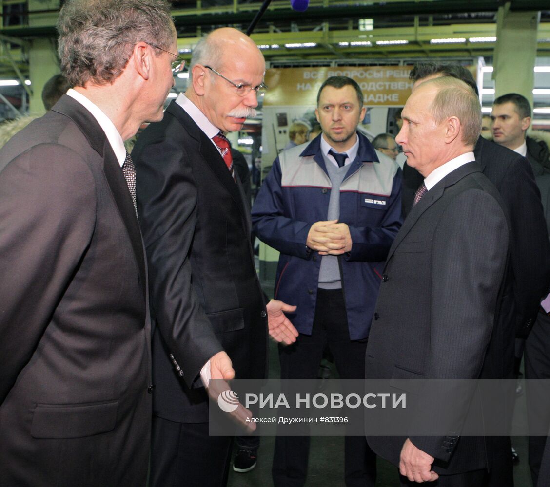 Рабочая поездка Владимира Путина в Нижний Новгород