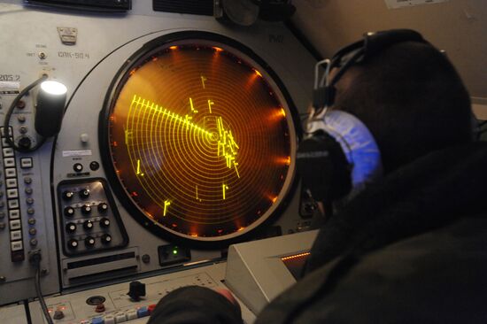 Пост обработки передачи радиоданных на командном пункте бригады