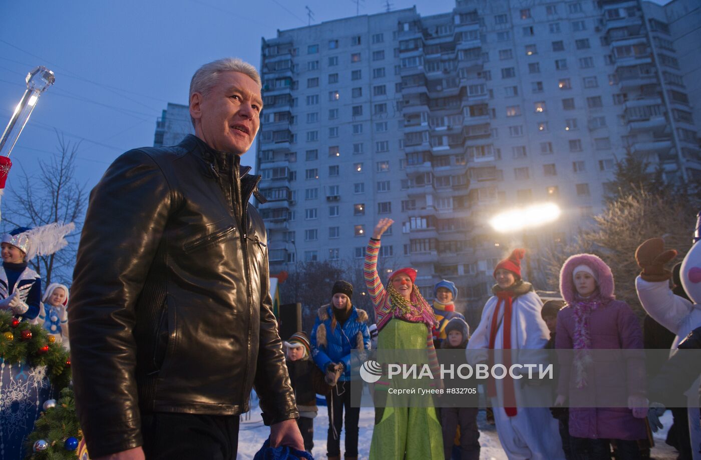 Мэр Москвы Сергей Собянин посетил московский детский дом | РИА Новости  Медиабанк