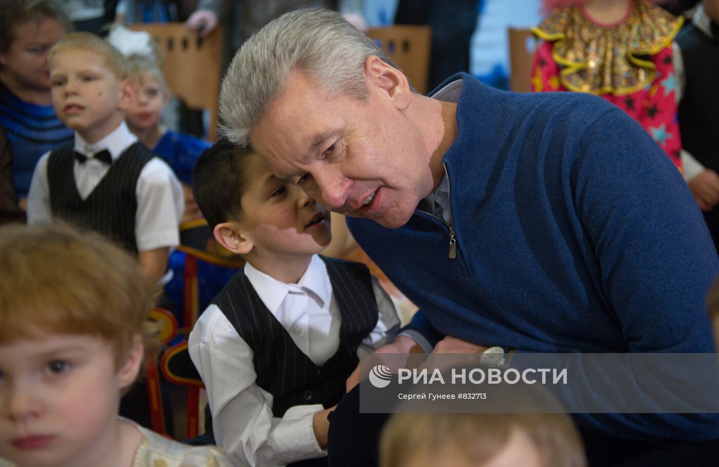 Мэр Москвы Сергей Собянин посетил московский детский дом