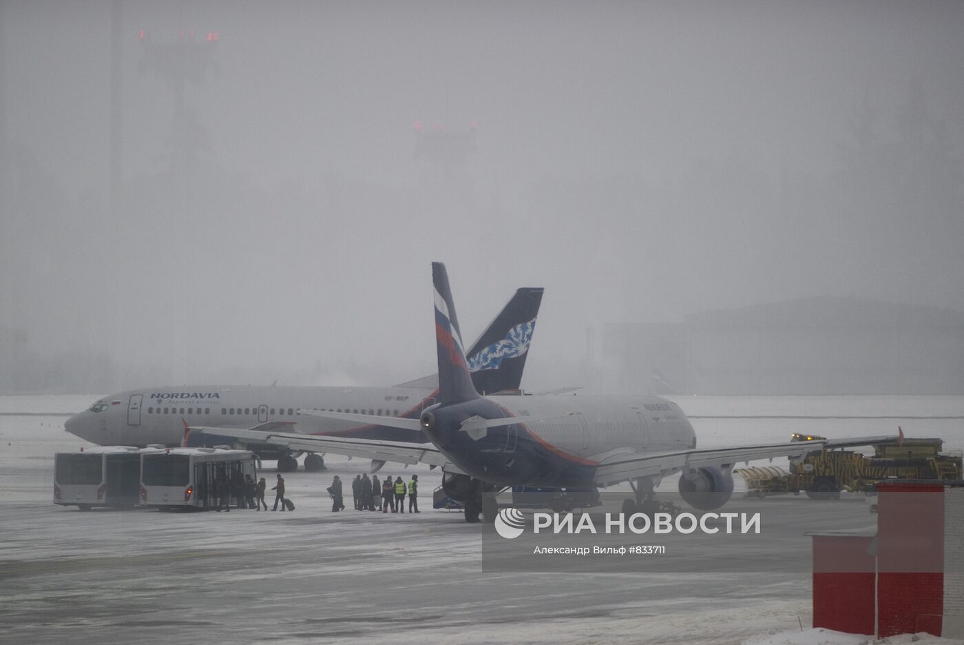 Задержка авиарейсов в аэропорту Шереметьево