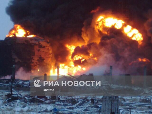 На нефтеперерабатывающем заводе в Забайкалье произошел взрыв