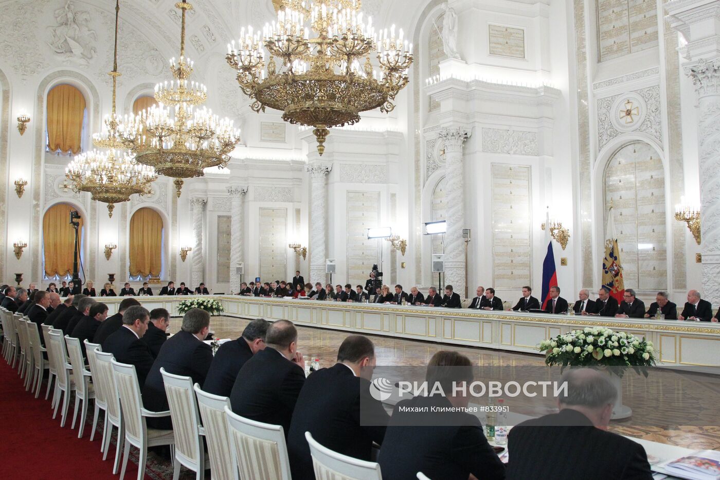 Президент РФ Д.Медведев провел заседание Госсовета РФ