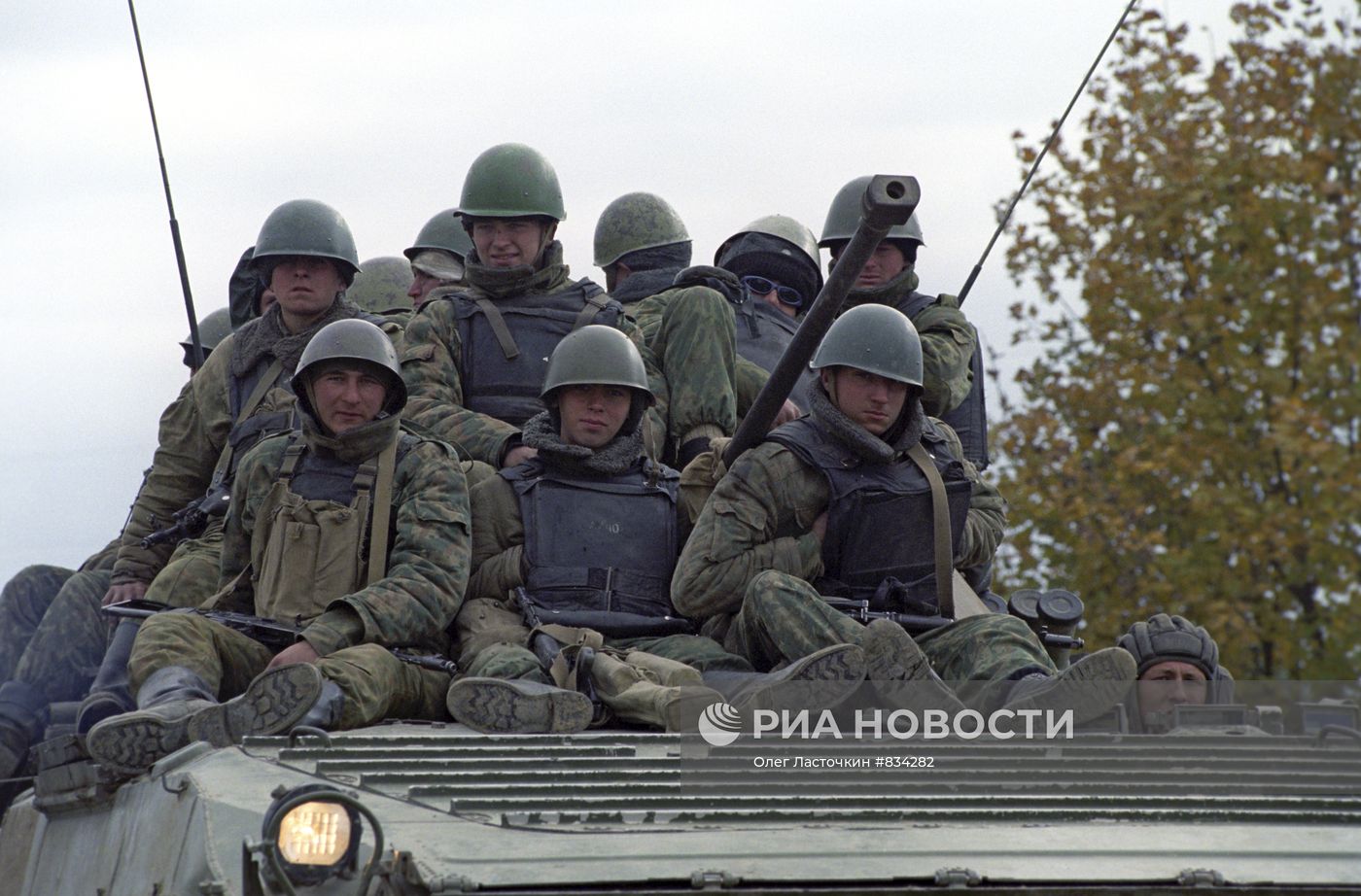 Солдаты группировки Федеральных сил
