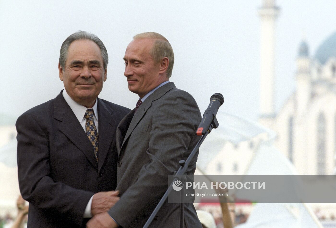 В.Путин и М.Шаймиев
