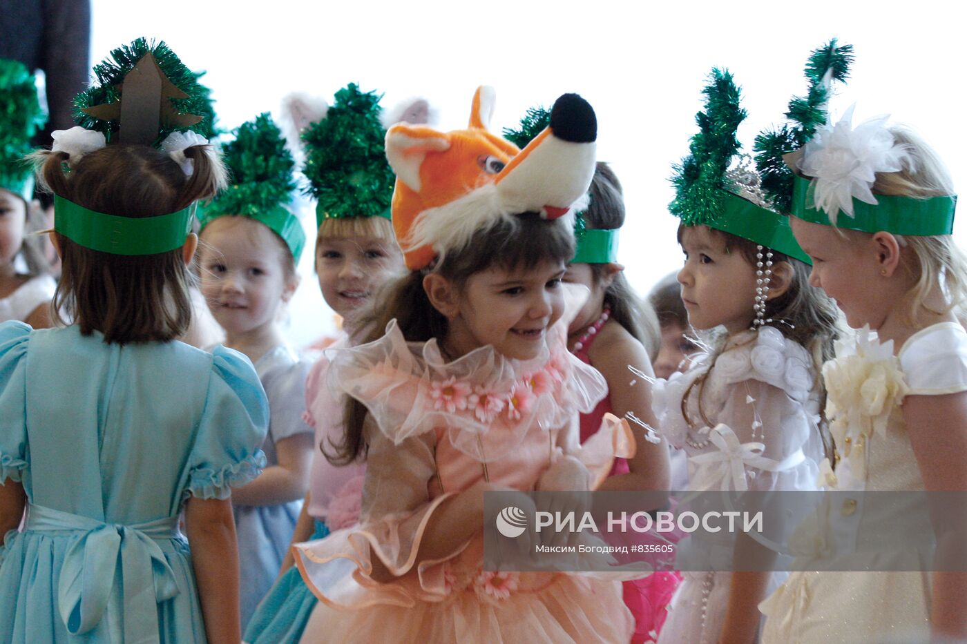 Новогодний утренник в детском саду № 71 в Казани