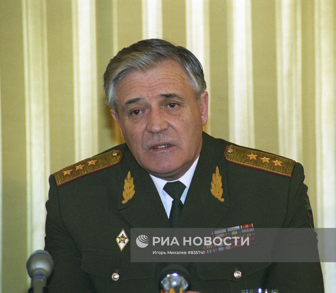 Главнокомандующий Сухопутными войсками В. М. Семенов