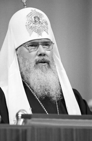 Выступление Патриарха Московского и всея Руси Алексия II