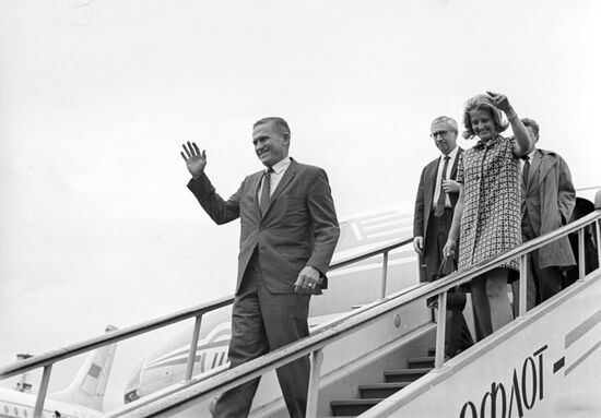 Визит делегации НАСА в СССР