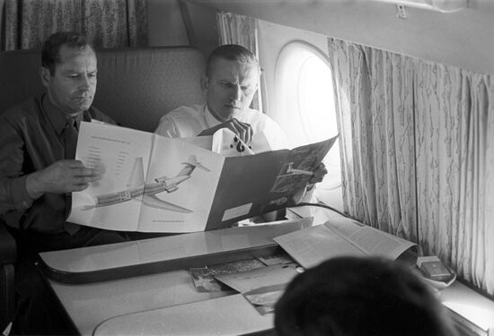 Визит делегации НАСА в СССР