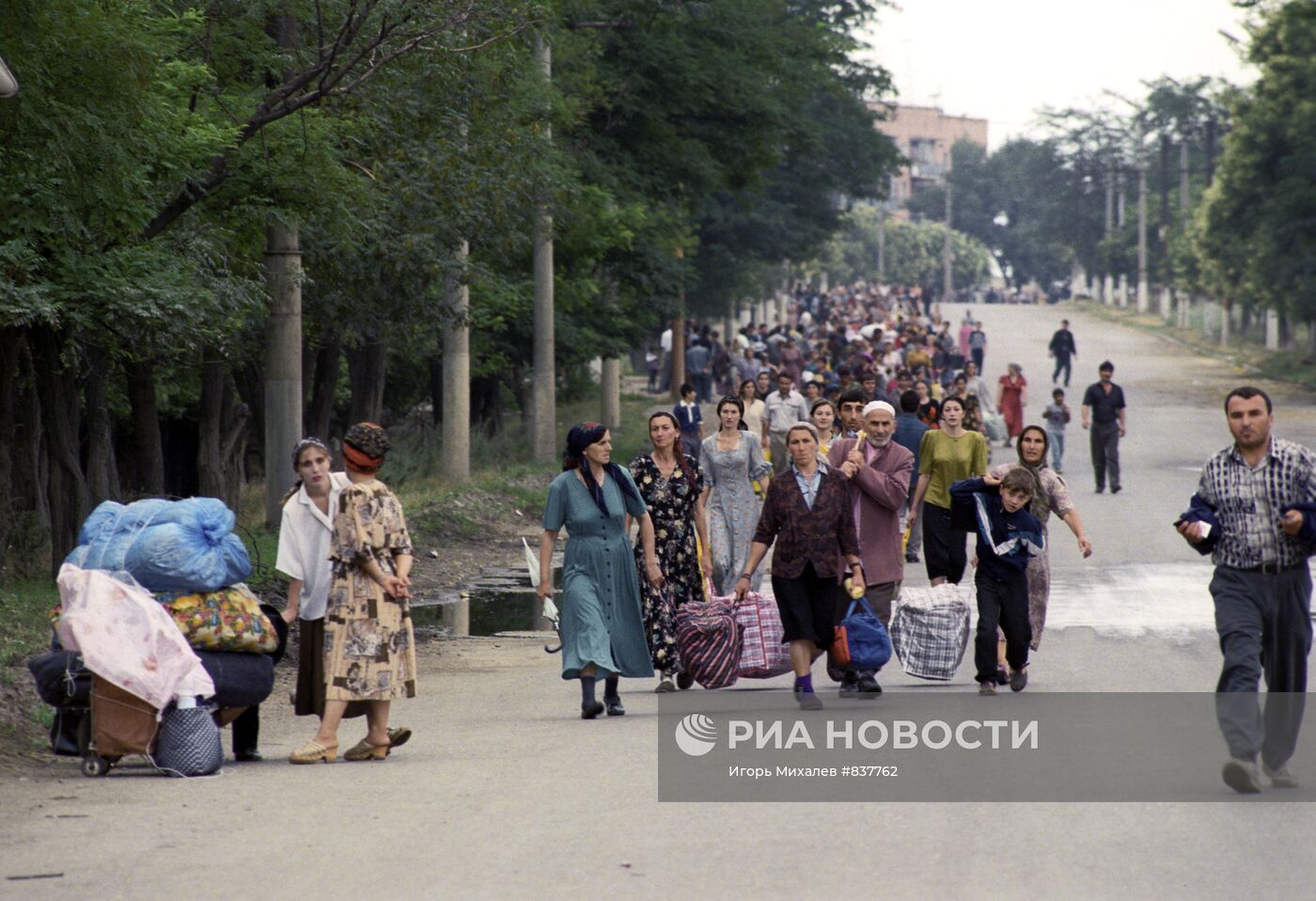 Эвакуация из Грозного