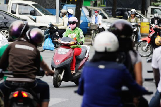 Местные жители города Нячанга