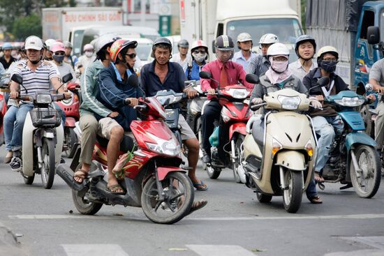Местные жители города Нячанга