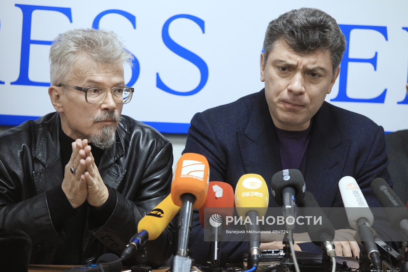 Эдуард Лимонов и Борис Немцов