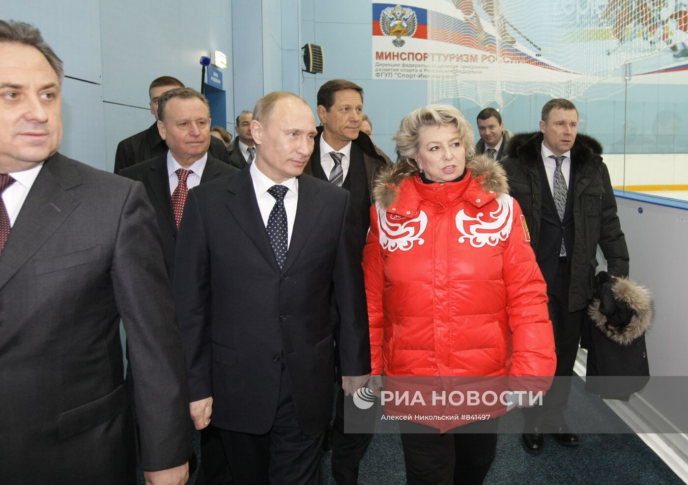 Владимир Путин посетил учебно-тренировочный центр "Новогорск"