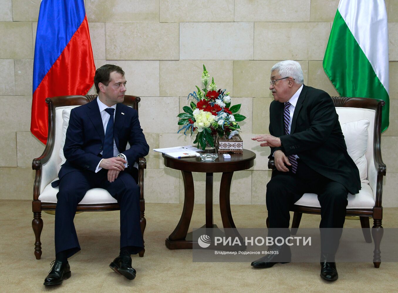 Рабочий визит Дмитрия Медведева в Палестинскую автономию
