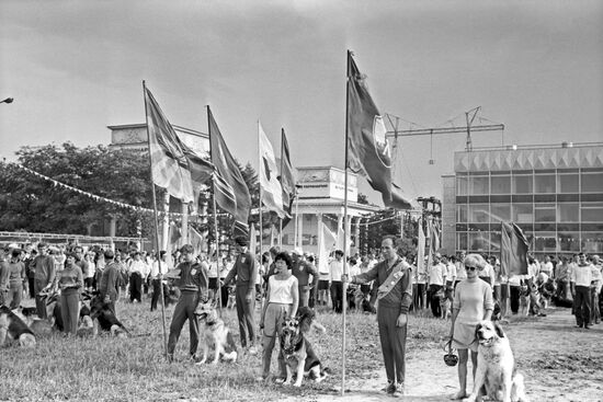 Выставка служебного собаководства