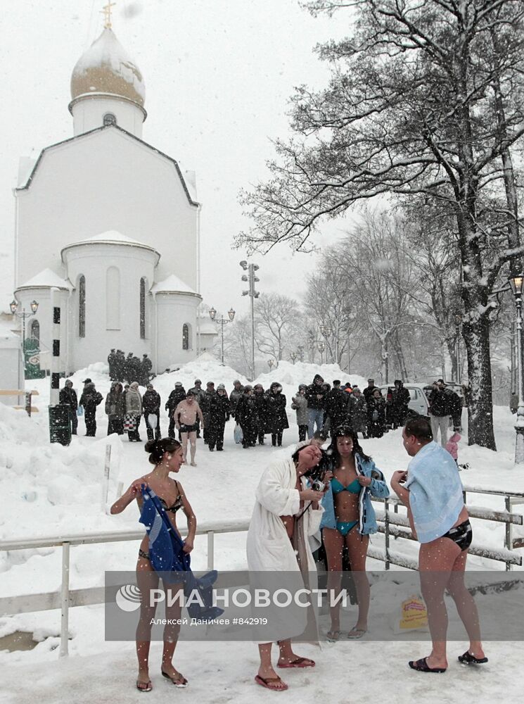 Праздник Крещения Господня в Сестрорецке