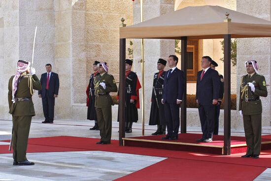 Второй день рабочего визита Д.Медведева в Иорданию