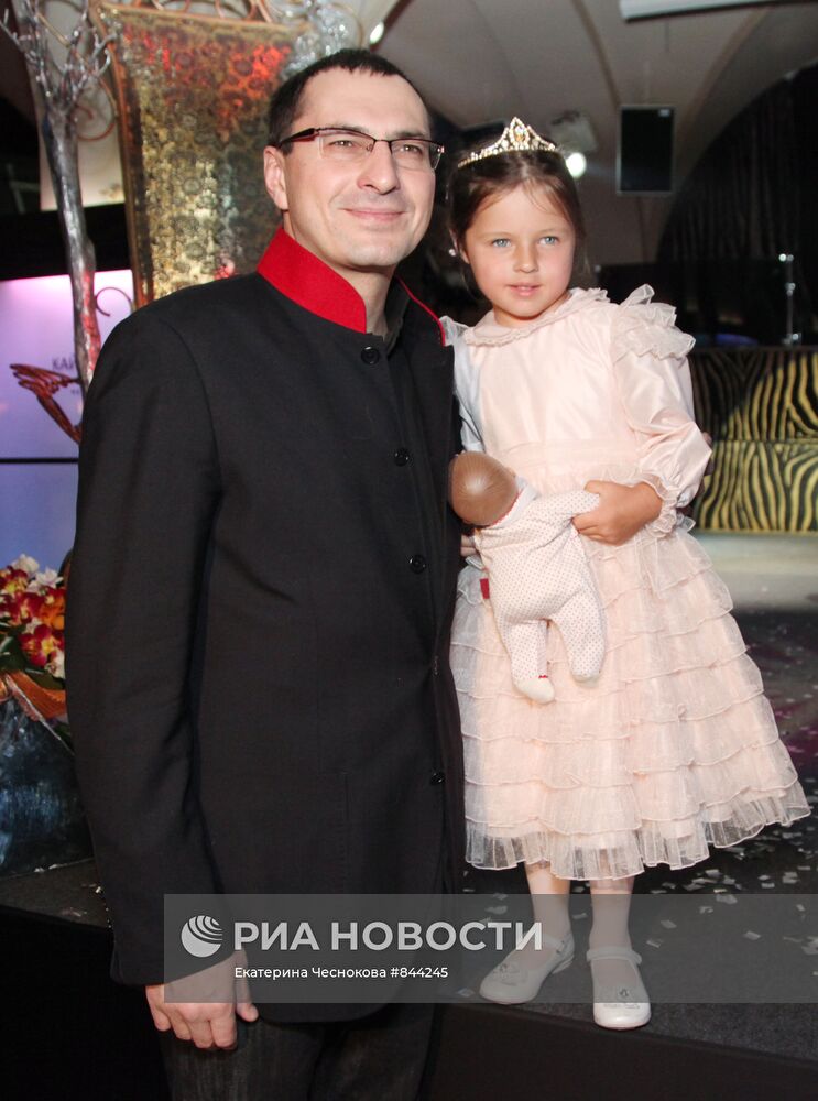 Игорь Вдовин с дочерью Ариадной