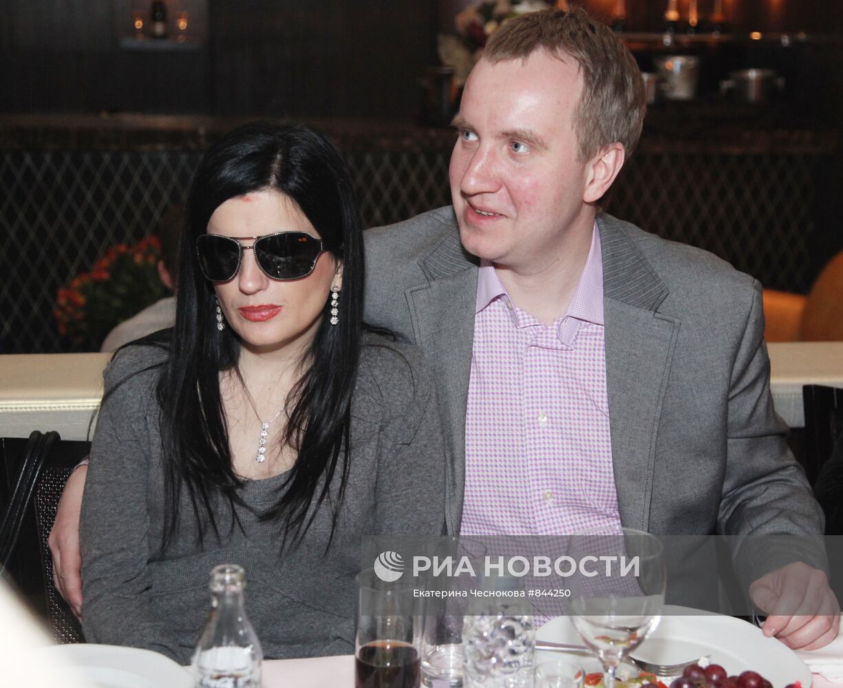Диана Гурцкая с супругом адвокатом Петром Кучеренко
