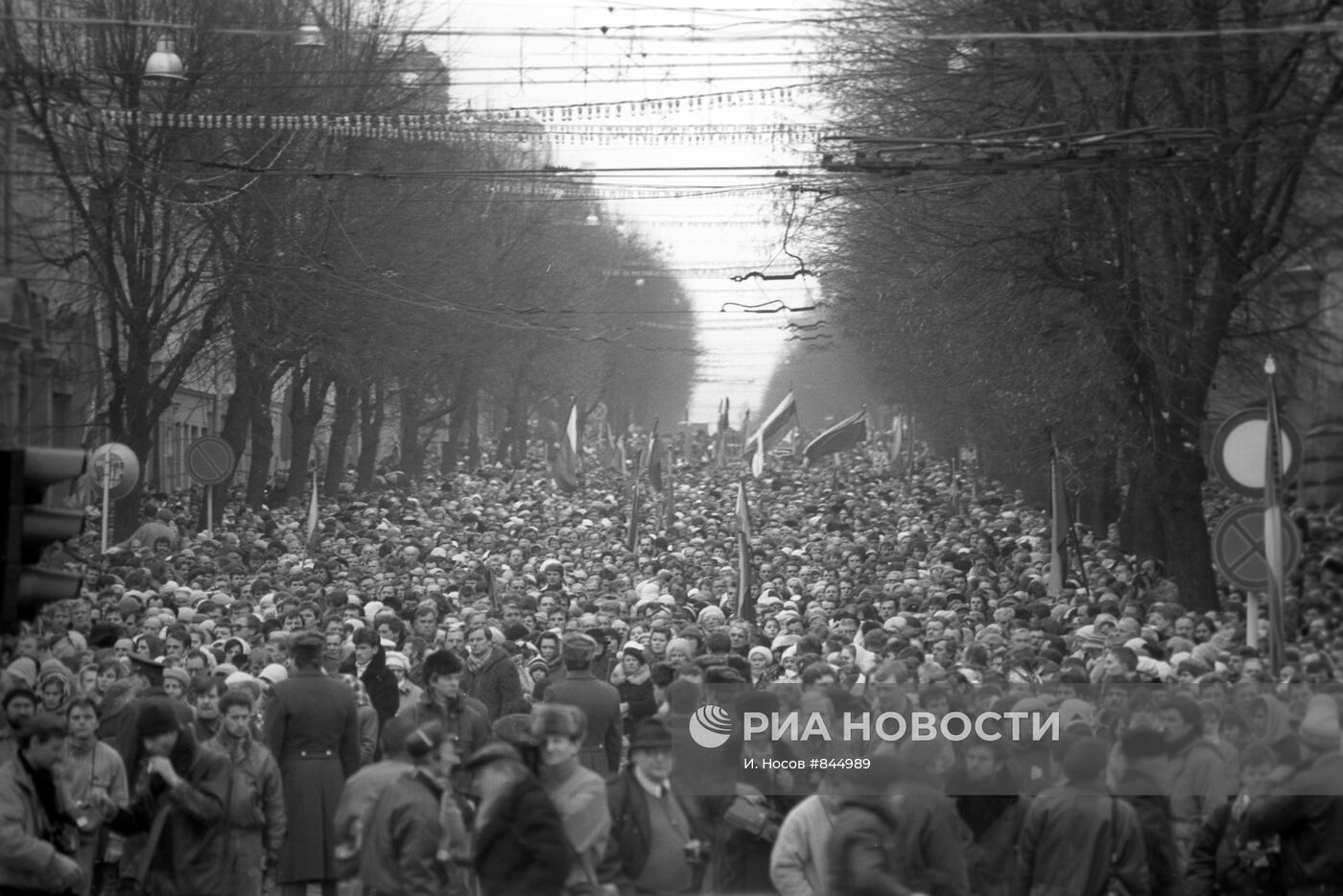 Митинг в Вильнюсе