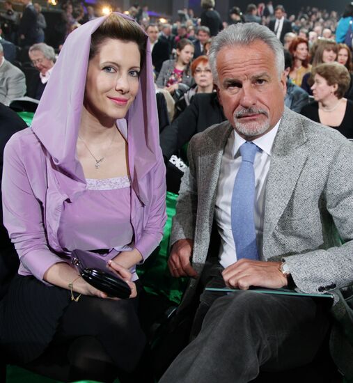 Сергей Ястржембский с супругой Анастасией