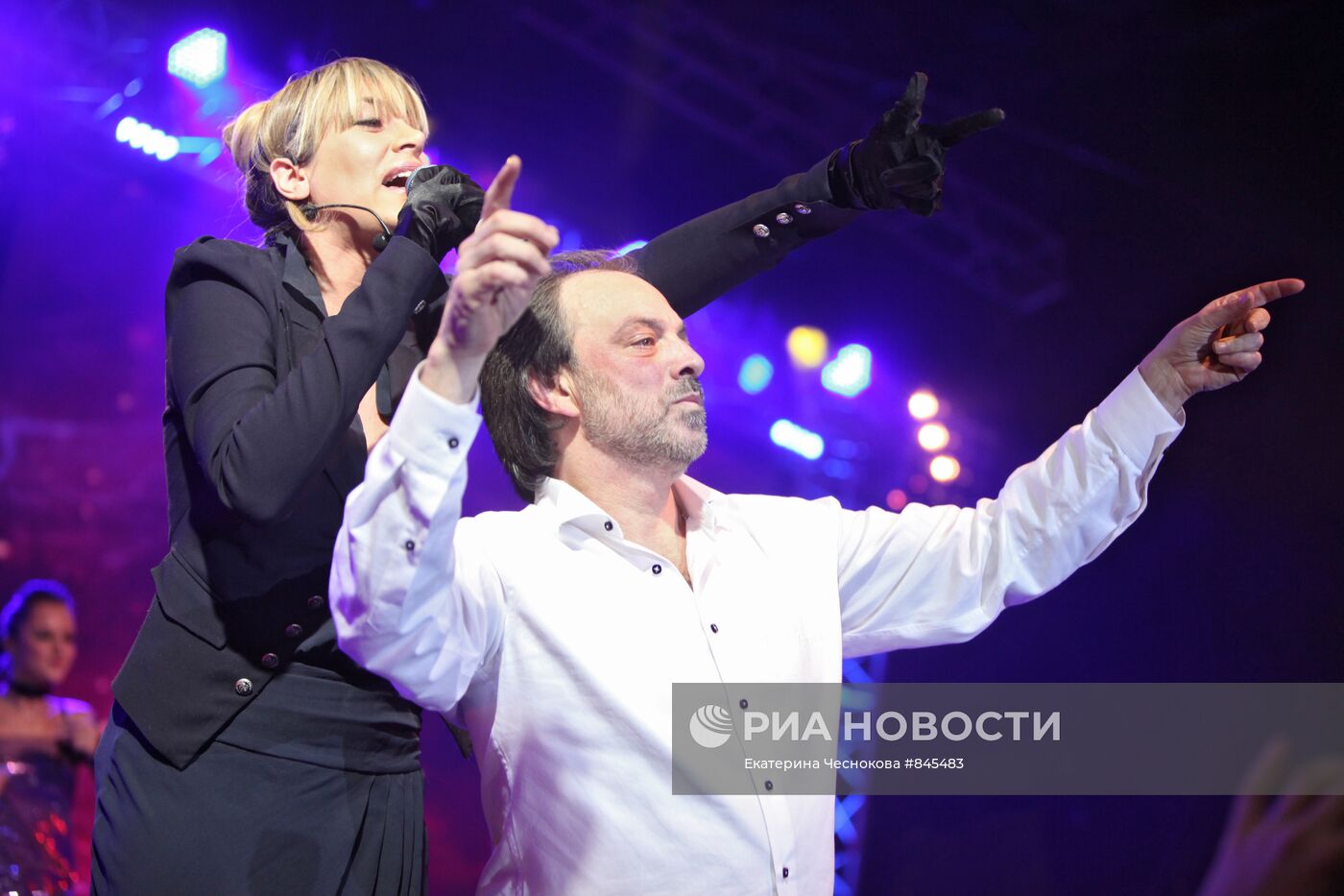Певица Ингрид и Борис Краснов