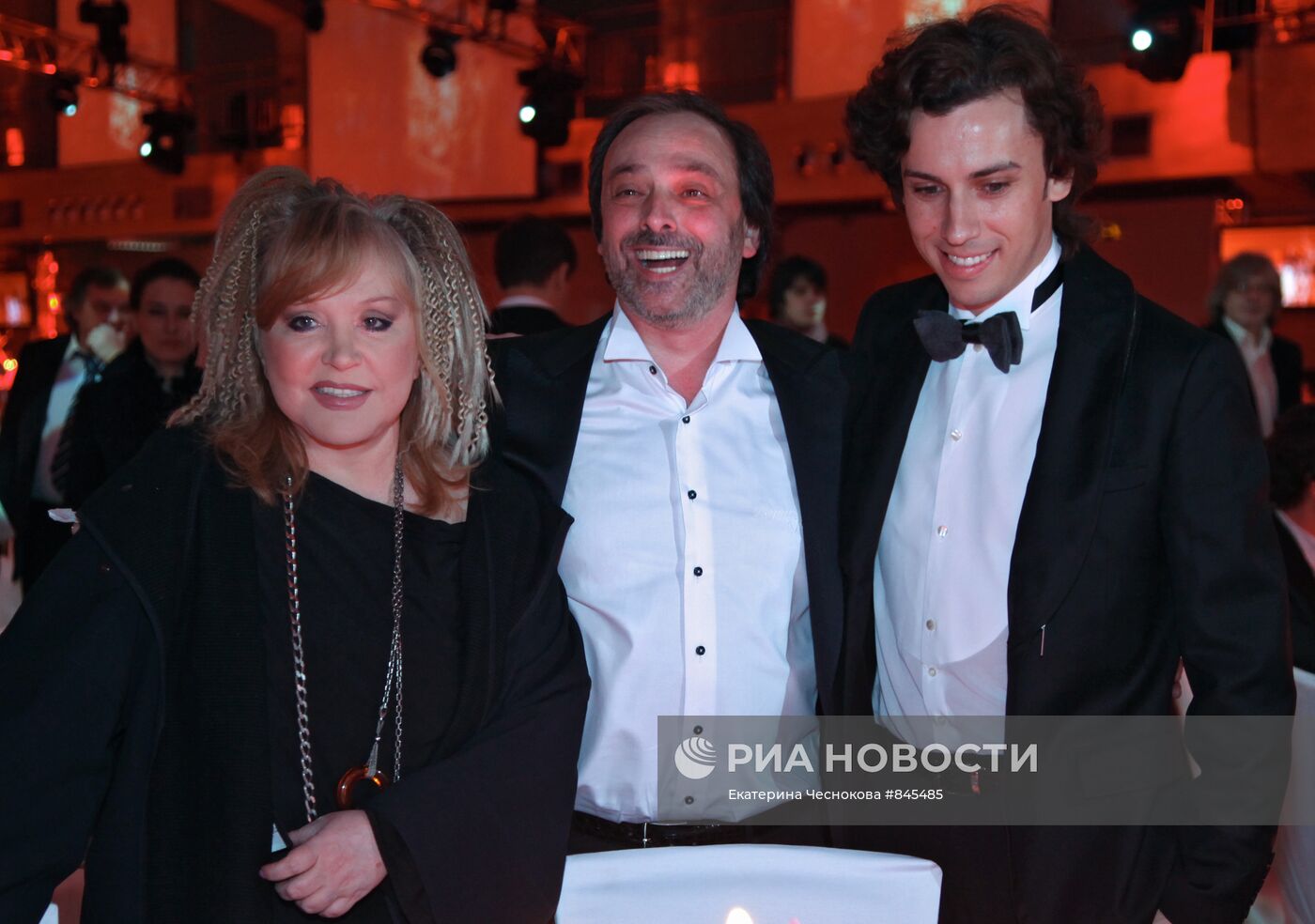 Алла Пугачева, Борис Краснов и Максим Галкин