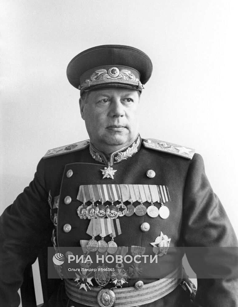 Маршал Советского Союза Ф.И Толбухин
