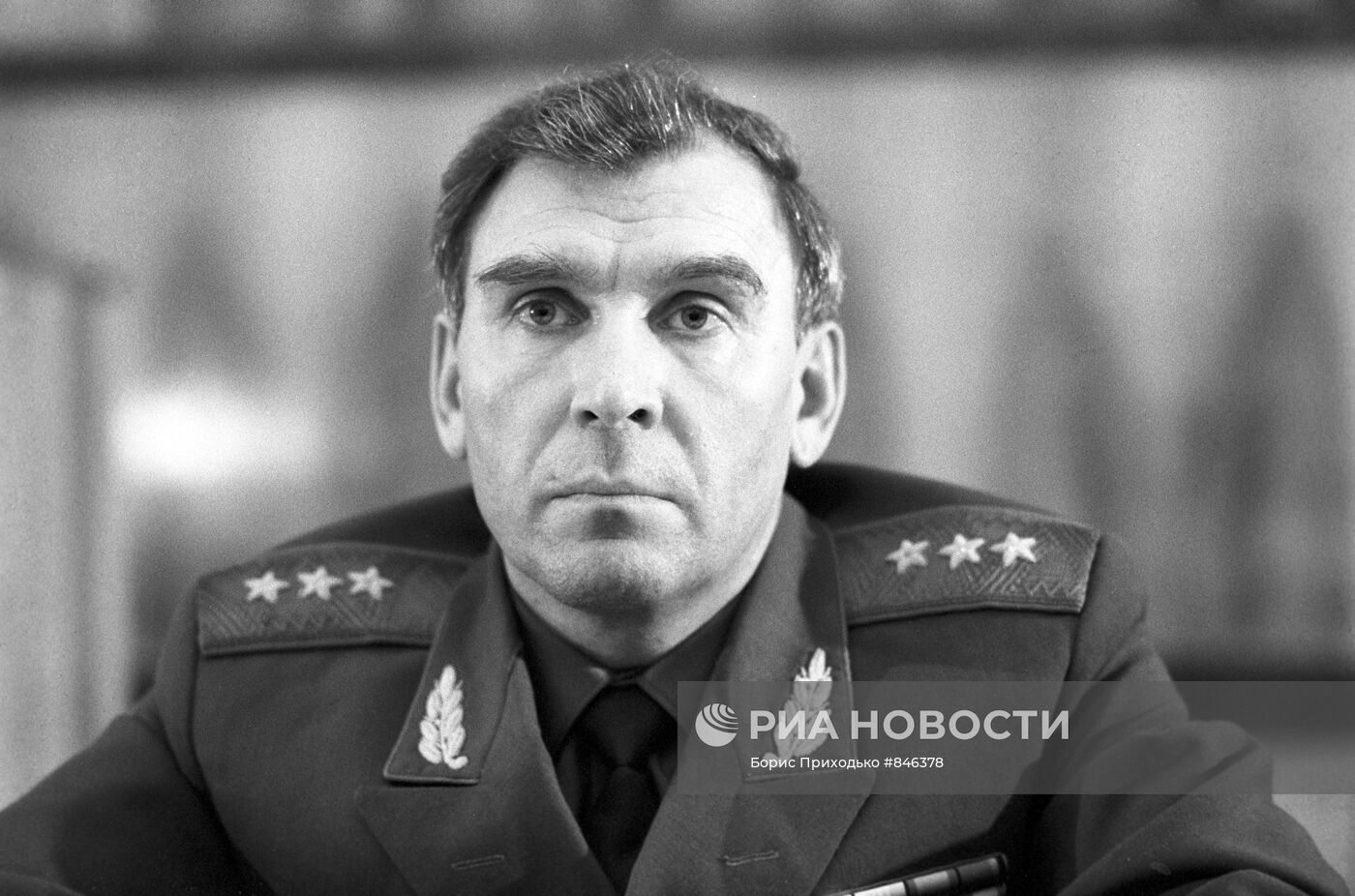 Генерал-полковник М.А. Моисеев