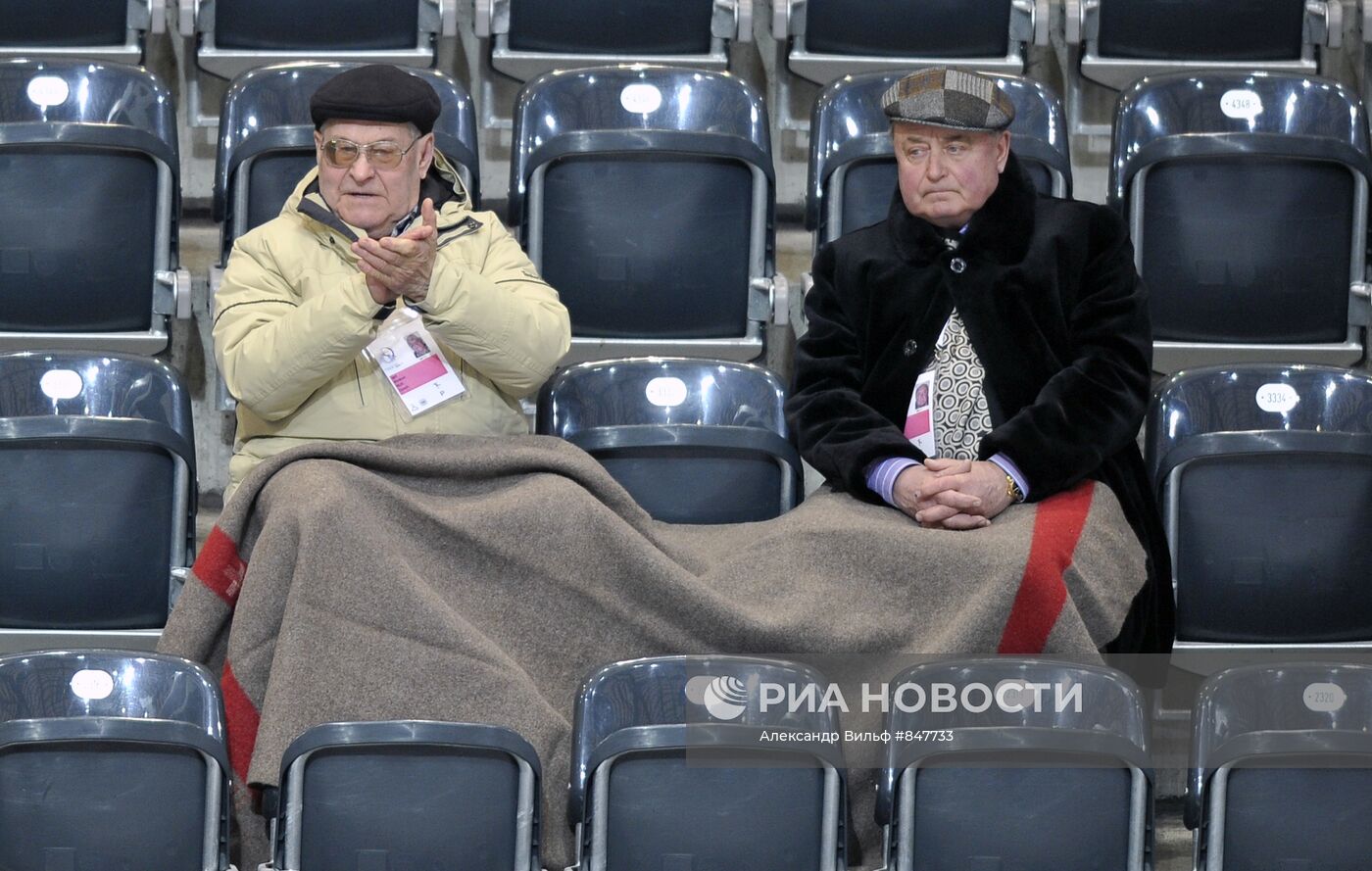 Фигурное катание. Чемпионат Европы. Парное катание. Тренировка