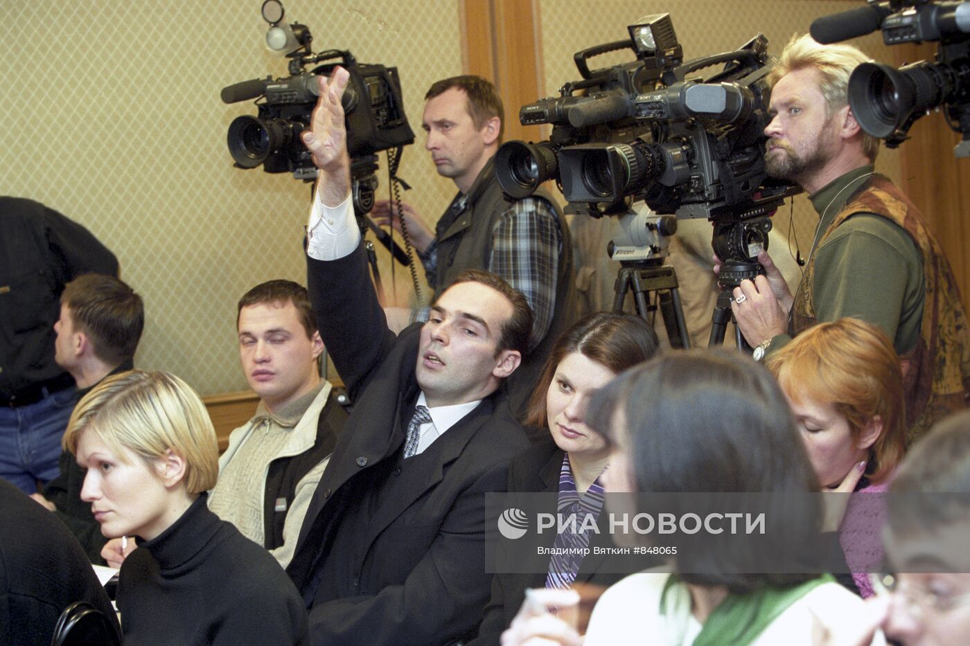 На пресс-конференции в Счетной палате РФ