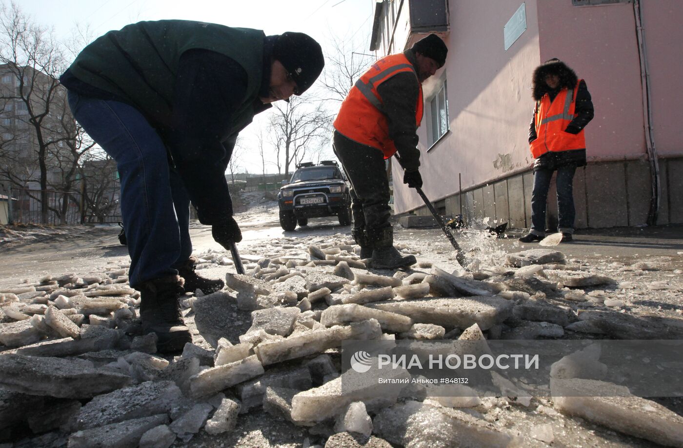 Уборка придомовой территории