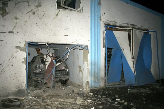 Взрыв у кафе в Хасавюрте