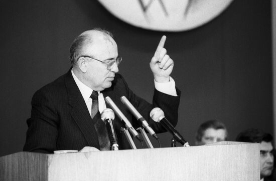 Михаил Горбачев в Белорусской ССР