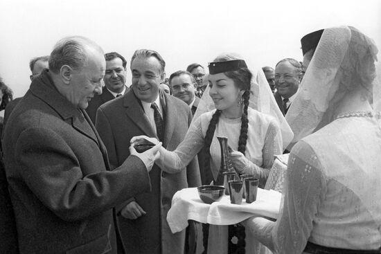 Первый секретарь ЦК ВСРП Янош Кадар