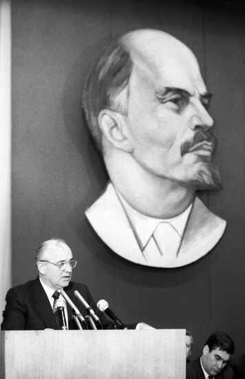 Визит М.С.Горбачева в Белоруссию