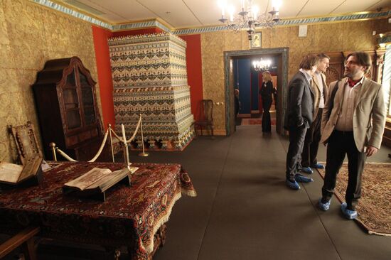 Интерьерная экспозиция во Дворце царя Алексея Михайловича